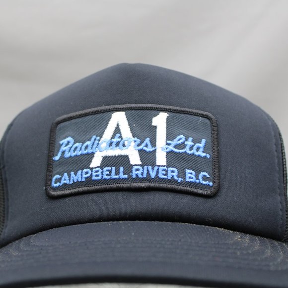 Vintage Patched Farmer Hat - A1 Radiators Campbell River - Adult Snapback - Picture 2 of 8